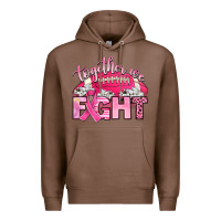 Chestnut together we fight Premium Hoodie - Artiststas