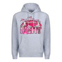 Heather Grey together we fight Premium Hoodie - Artiststas