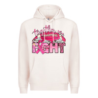 Pale Pink together we fight Premium Hoodie - Artiststas