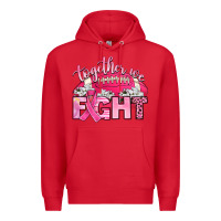 Red together we fight Premium Hoodie - Artiststas