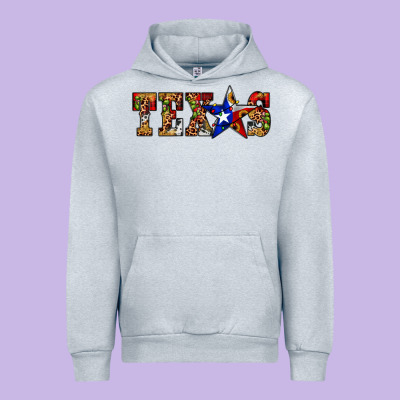 Texas Christmas Urban Hoodie Designed By Jahusdesignshop