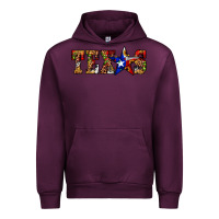 Mauve Wine texas christmas Urban Hoodie - JahusDesignShop