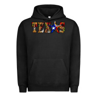 Pigment Black texas christmas Urban Hoodie - JahusDesignShop