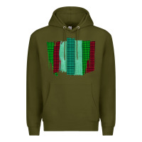 Army Green Green Red Western Farm Life Brush Stroke Premium Hoodie - Bettercallsaul