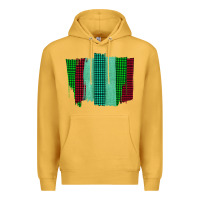 Mustard Green Red Western Farm Life Brush Stroke Premium Hoodie - Bettercallsaul
