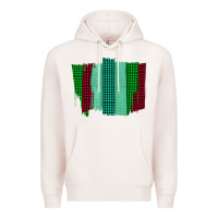 Pale Pink Green Red Western Farm Life Brush Stroke Premium Hoodie - Bettercallsaul