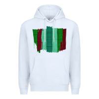 White Green Red Western Farm Life Brush Stroke Premium Hoodie - Bettercallsaul