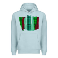 Blue Mist Green Red Western Farm Life Brush Stroke Premium Hoodie - Bettercallsaul