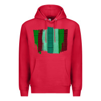 Cardinal Green Red Western Farm Life Brush Stroke Premium Hoodie - Bettercallsaul