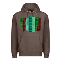 Coffee Green Red Western Farm Life Brush Stroke Premium Hoodie - Bettercallsaul