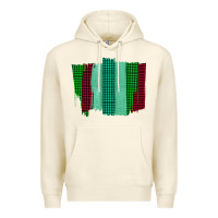 Sandshell Green Red Western Farm Life Brush Stroke Premium Hoodie - Bettercallsaul