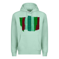 Seafoam Green Red Western Farm Life Brush Stroke Premium Hoodie - Bettercallsaul