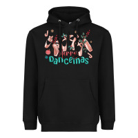 Black merry dancemas christmas ballet Heavyweight Hoodie - MaliasSmallBusiness
