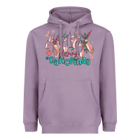 Lavender merry dancemas christmas ballet Heavyweight Hoodie - MaliasSmallBusiness