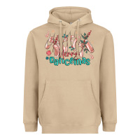 Mushroom merry dancemas christmas ballet Heavyweight Hoodie - MaliasSmallBusiness