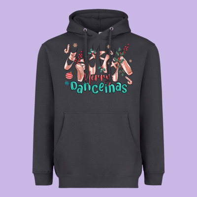 Heavyweight Hoodie merry dancemas christmas ballet