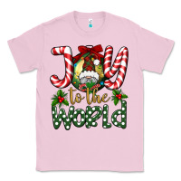 Bubblegum Pink joy to the world Classic Tee - BundleAndBundleShop
