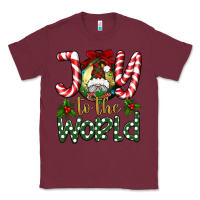Burgundy joy to the world Classic Tee - BundleAndBundleShop