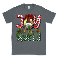 Charcoal Heather joy to the world Classic Tee - BundleAndBundleShop