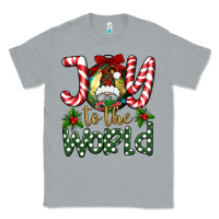 Heather Grey joy to the world Classic Tee - BundleAndBundleShop