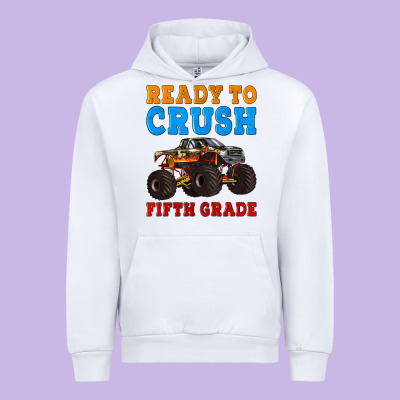 Ready To Crush Fifth Grade Urban Hoodie Designed By Artiststas