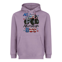 Lavender all american boy Heavyweight Hoodie - MaliasSmallBusiness