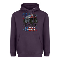 Plum all american boy Heavyweight Hoodie - MaliasSmallBusiness