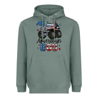 Sage all american boy Heavyweight Hoodie - MaliasSmallBusiness