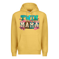 Antique Gold twin mama Premium Hoodie - AdoDesignShop