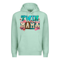 Seafoam twin mama Premium Hoodie - AdoDesignShop
