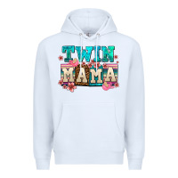 White twin mama Premium Hoodie - AdoDesignShop