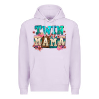 Lilac twin mama Premium Hoodie - AdoDesignShop
