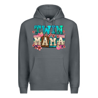 Rock twin mama Premium Hoodie - AdoDesignShop
