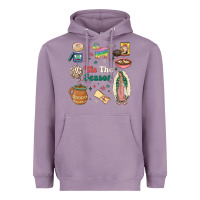 Lavender tis the season Heavyweight Hoodie - MaliasSmallBusiness