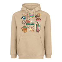 Mushroom tis the season Heavyweight Hoodie - MaliasSmallBusiness