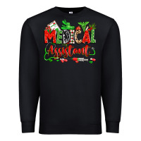 Black christmas medical assistant Premium Sweatshirt - Zillion Design Studio