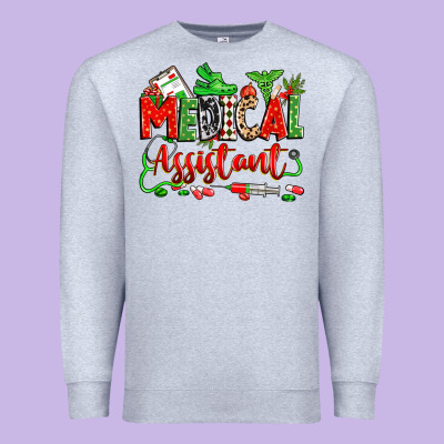 Premium Sweatshirt christmas medical assistant