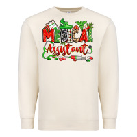 Sandshell christmas medical assistant Premium Sweatshirt - Zillion Design Studio
