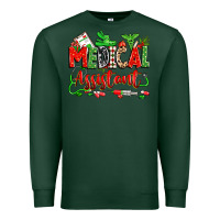 Sports Green christmas medical assistant Premium Sweatshirt - Zillion Design Studio