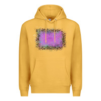 Mustard Old Leopard Purple Glitter Frame Premium Hoodie - Bettercallsaul