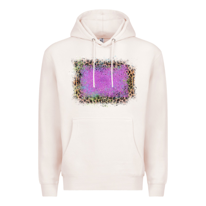 Old Leopard Purple Glitter Frame Premium Hoodie by Bettercallsaul | Teevron