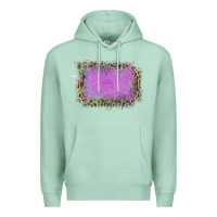 Seafoam Old Leopard Purple Glitter Frame Premium Hoodie - Bettercallsaul