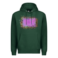 Sports Green Old Leopard Purple Glitter Frame Premium Hoodie - Bettercallsaul