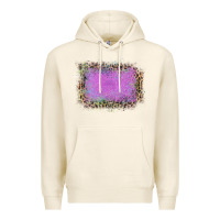 Tofu Old Leopard Purple Glitter Frame Premium Hoodie - Bettercallsaul