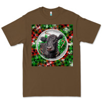 Cacao christmas black angus cow Premium Tee - LillyAllenDesigns