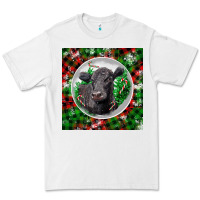 White christmas black angus cow Premium Tee - LillyAllenDesigns