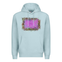 Blue Mist Old Leopard Purple Glitter Frame Premium Hoodie - Bettercallsaul