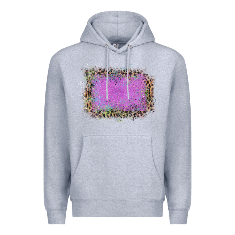 Old Leopard Purple Glitter Frame Premium Hoodie by Bettercallsaul | Teevron