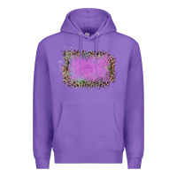 Purple Old Leopard Purple Glitter Frame Premium Hoodie - Bettercallsaul