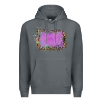 Rock Old Leopard Purple Glitter Frame Premium Hoodie - Bettercallsaul